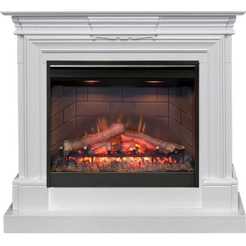 Каминокомплект Chelsea - Белый с очагом Symphony 26'' DF2608-INT