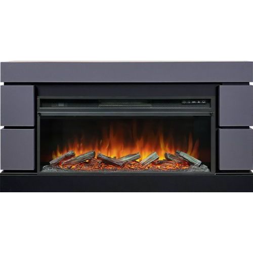 Каминокомплект Modern 42 (Разборный) - Серый графит с очагом Vision 42 LOG LED