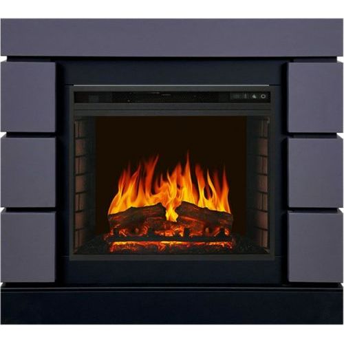 Каминокомплект Modern 23 (Разборный) - Серый графит с очагом Vision 23 EF LED FX