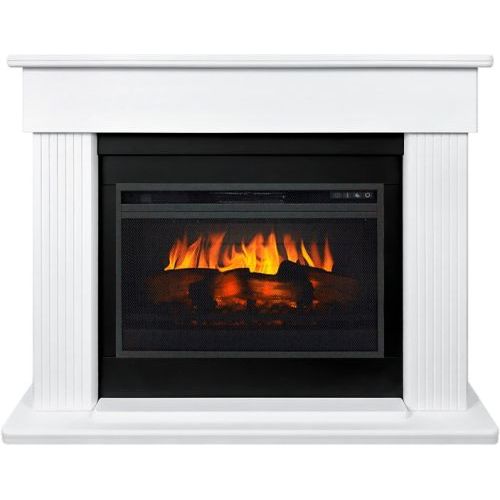 Каминокомплект Mozart SFT (Разборный) - Белый с очагом Vision 26 EF LED 3D FX