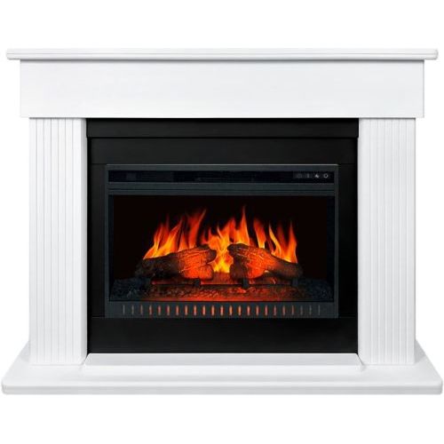 Каминокомплект Mozart SFT (Разборный) - Белый с очагом Vision 26 EF LED FX