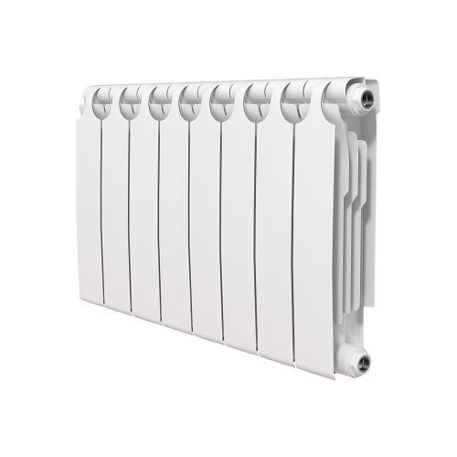 Радиатор биметаллический ТЕПЛОПРИБОР БР1-350/08, 8 секций, боковое подключение