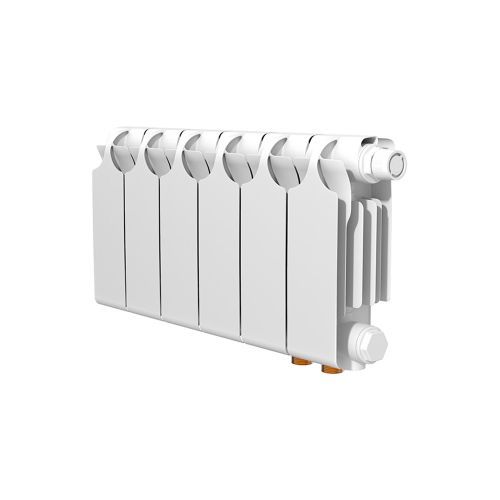 Радиатор биметаллический ТЕПЛОПРИБОР БР1-200/06 НПП, 6 секций, нижнее подключение