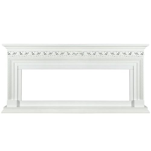 Каминокомплект Valletta 60 - Белый с очагом Vision 60 LOG LED