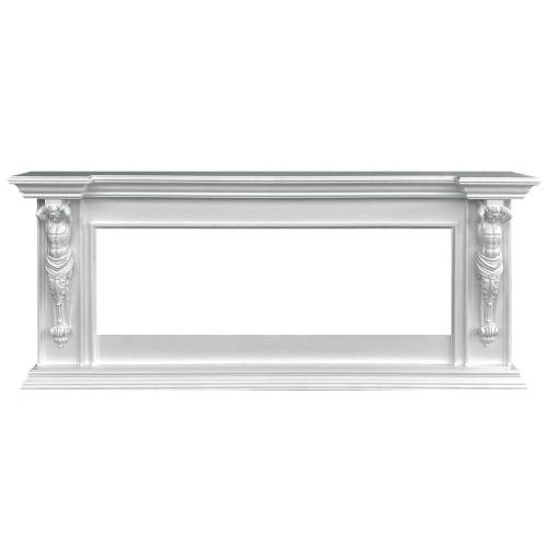 Каминокомплект Sparta 60 - Белый с очагом Vision 60 LOG LED