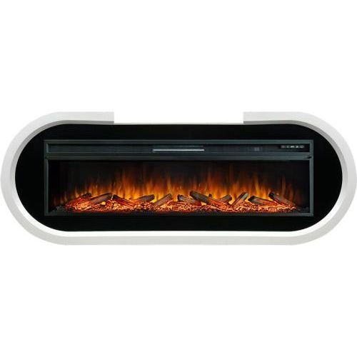 Каминокомплект Soho - Белый с черным с очагом Vision 60 LOG LED