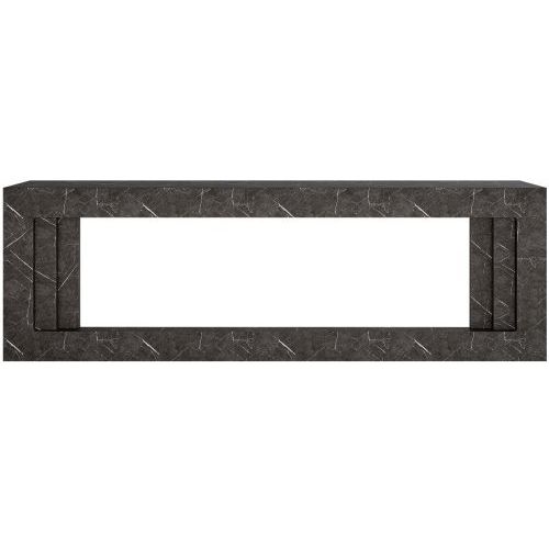 Каминокомплект Line 60 SFT Stone Touch - Серый мрамор с очагом Vision 60 LOG LED