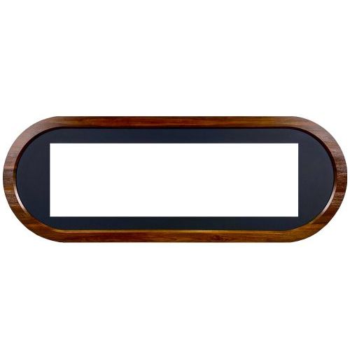 Каминокомплект Ellipse - Орех ноче с очагом Vision 60 LOG LED