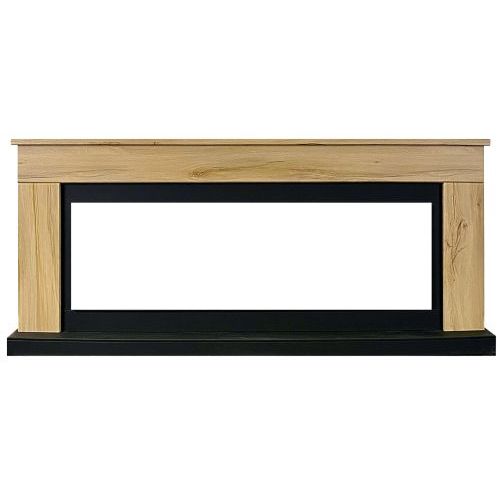 Каминокомплект Bergen 60 (Разборный) - Дуб галифакс с очагом Vision 60 LOG LED