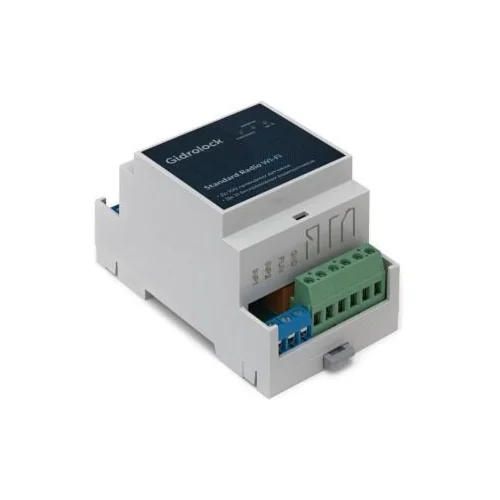 Блок управления GIDROLOCK STANDARD RADIO Wi-Fi DIN-рейка