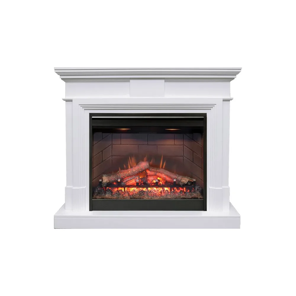Каминокомплект Coventry - Белый с очагом Symphony 26'' DF2608-INT