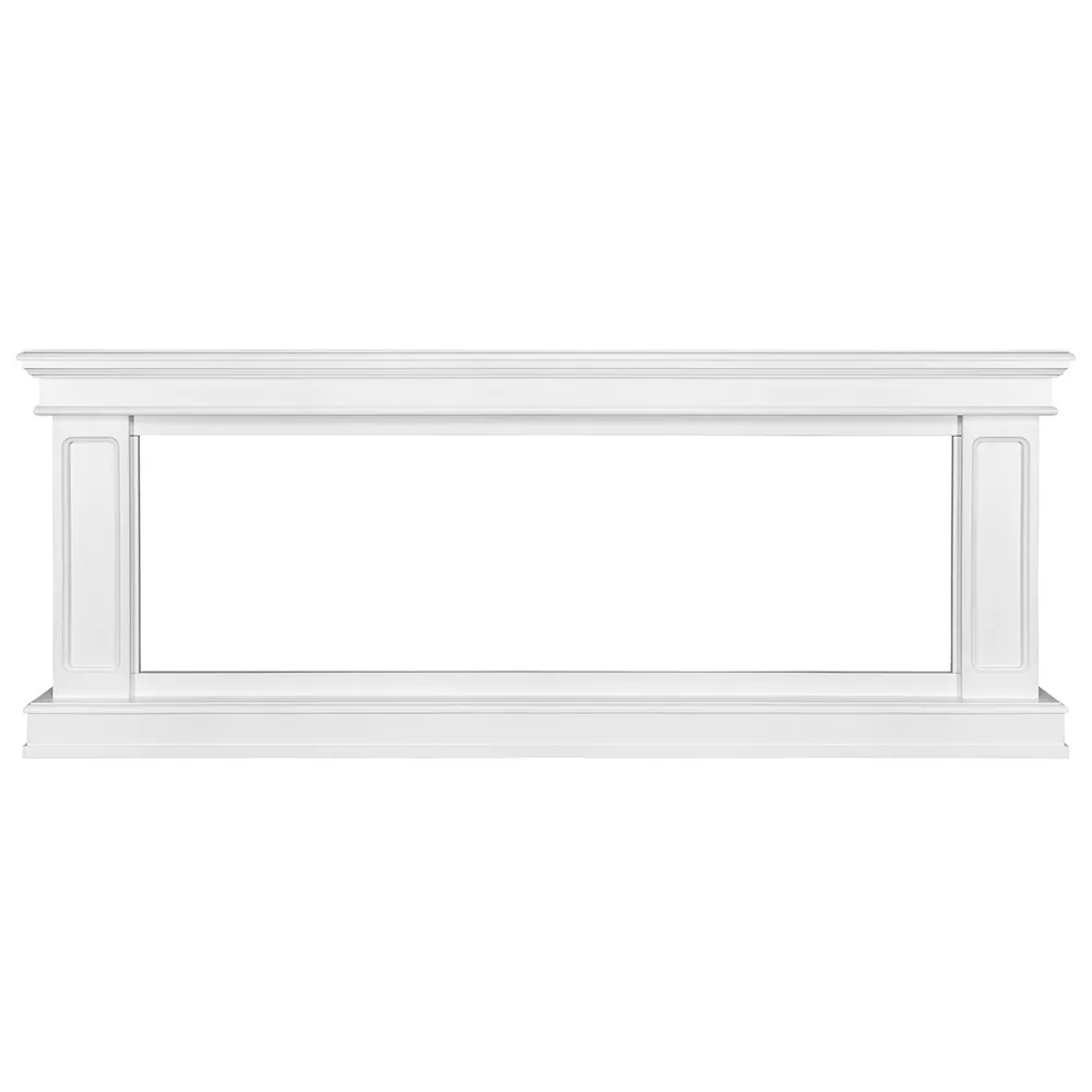 Каминокомплект Geneva 60 - Белый с очагом Vision 60 LOG LED
