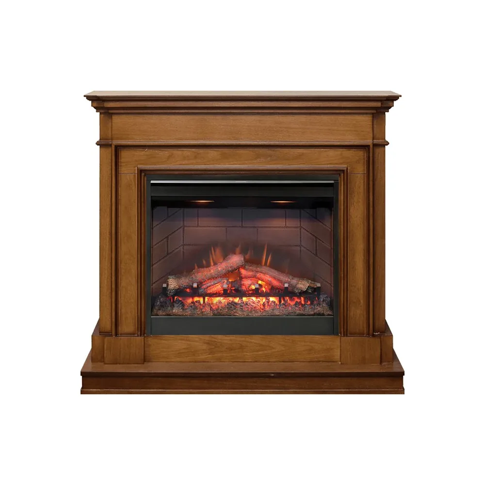 Каминокомплект Newport - Орех с очагом Symphony 26'' DF2608-INT