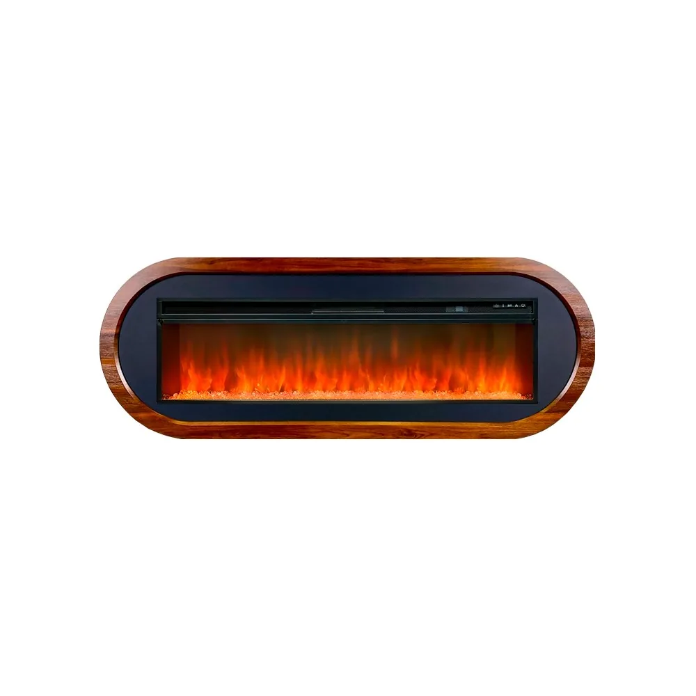 Каминокомплект Ellipse - Орех ноче с очагом Vision 60 LED