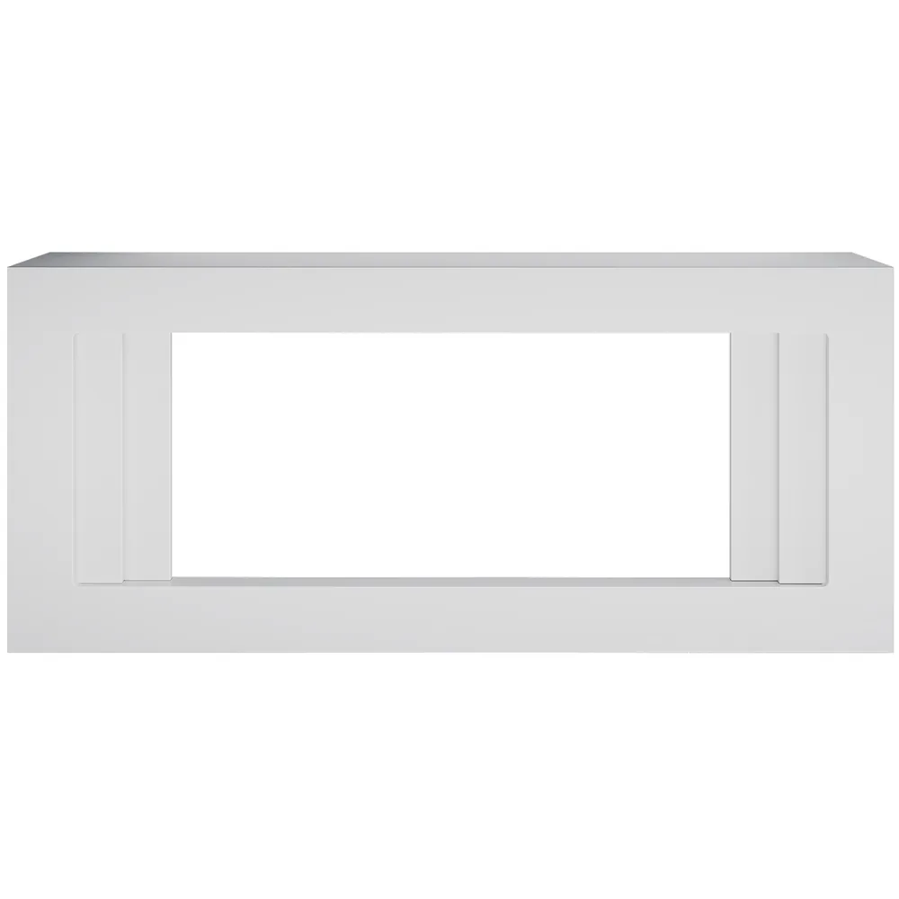 Каминокомплект Line 42 (Разборный) - Белый (Высота 644 мм) с очагом Vision 42 LOG LED