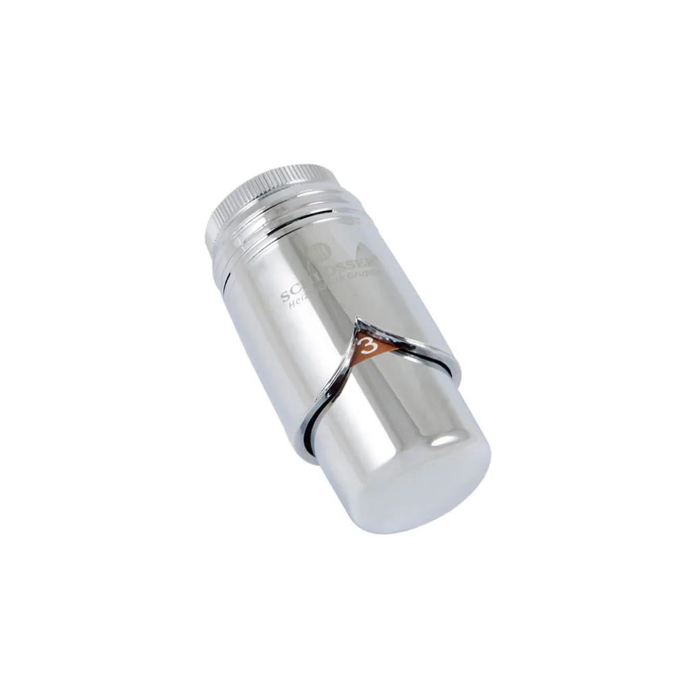 Термостатическая головка Schlosser BRILLANT M30x1,5 SH, Хром