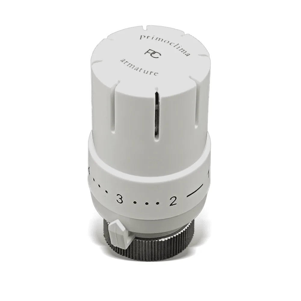 Термостатическая головка Primoclima Armature Mini, М30х1,5, белый