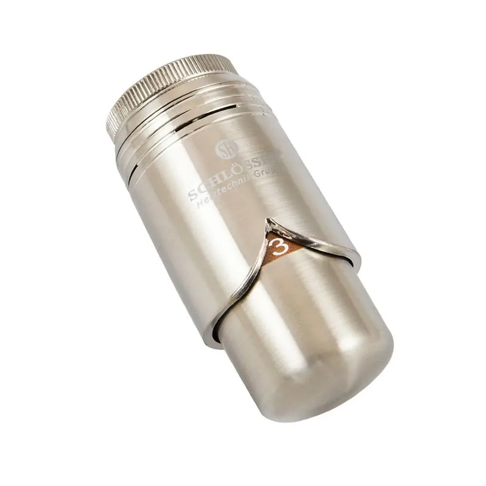 Термостатическая головка BRILLANT Сталь М30х1,5 SH 600200005 Schlosser