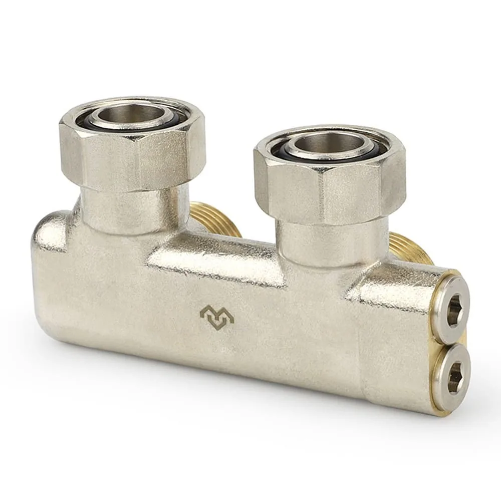 Узел нижнего подключения Varmega, 3/4EKх3/4EK НР-ВР, угл, перекрестный VM13901