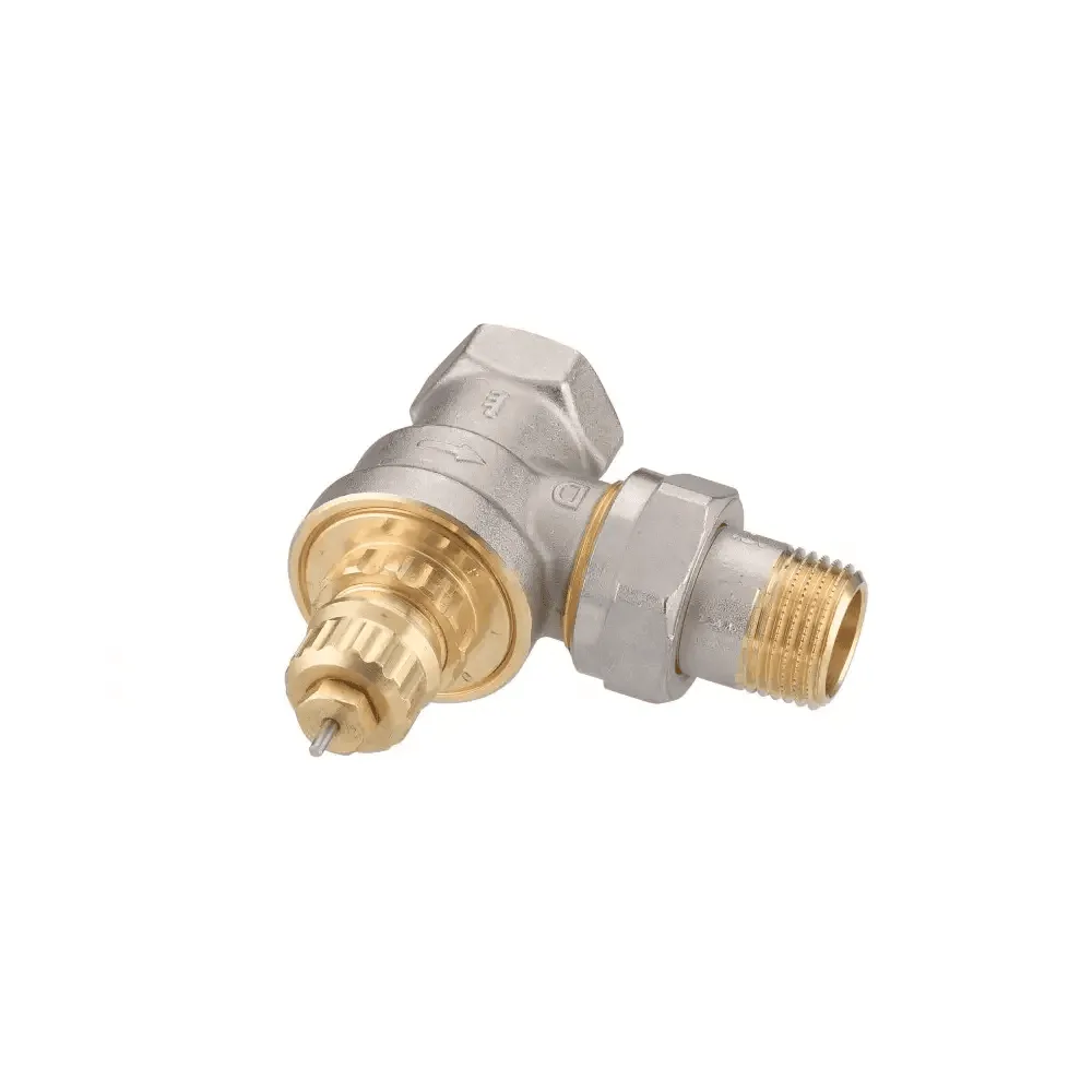013G1676 DANFOSS Клапан RA-G Ду 15 угловой никелированный