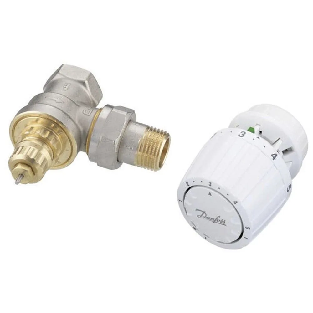 013G2143 DANFOSS Комплект терморегулятора угловой RA-G15 RA2940 28702