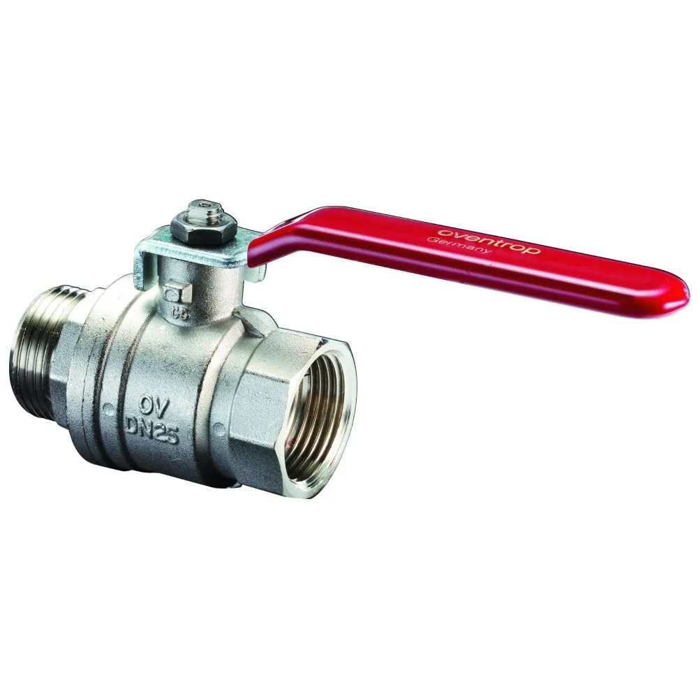 Кран шаровой Oventrop Optibal PN16 Ду25 Н-В (рычаг)