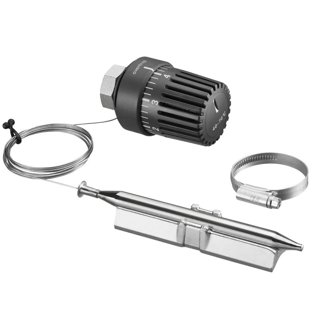 Терморегулятор Oventrop с накладным датчиком 2м (t 40-70° С)