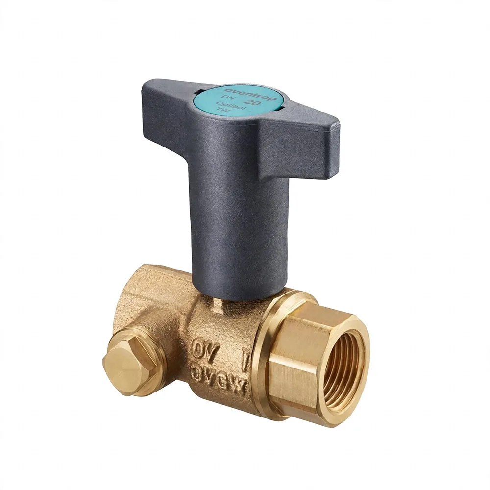 Шаровой кран Optibal TW PN10, Ду20, Rp¾ x Rp¾, бронза