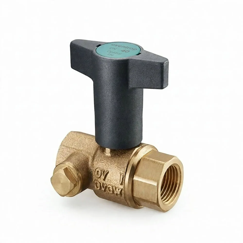 Шаровый кран Optibal TW PN10, Ду40, Rp11/2 x Rp11/2, бронза