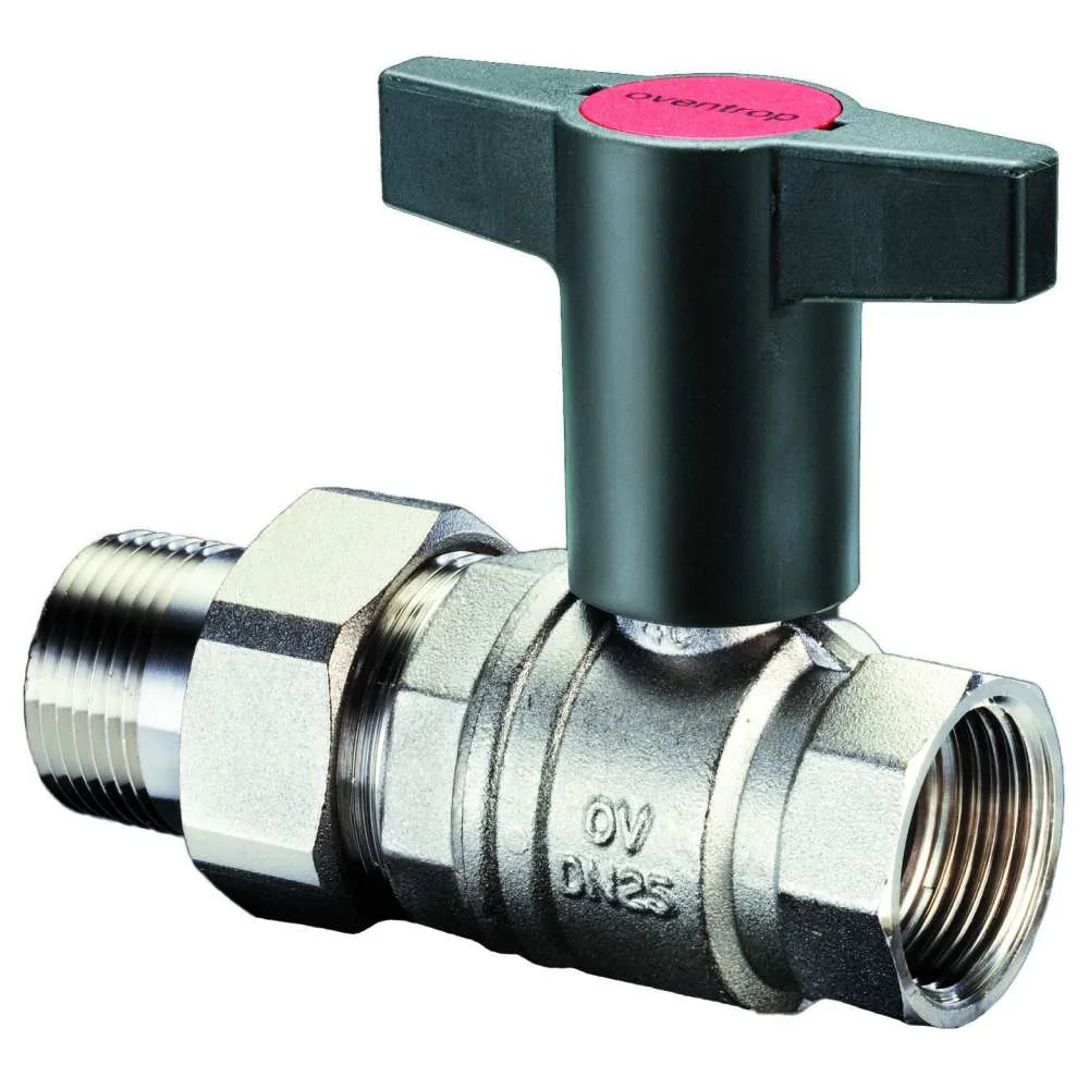 Кран шаровой Oventrop Optibal PN16 Ду32 НГ (высок. маховик)