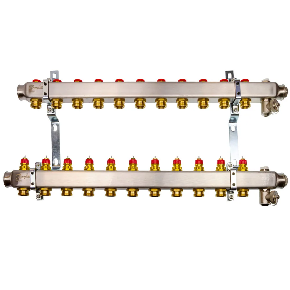Комплект коллекторов Danfoss SSM-11 для 11 контуров
