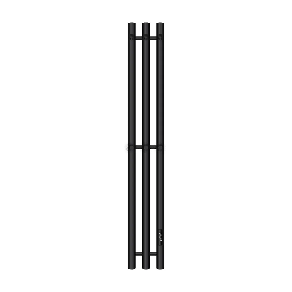 Полотенцесушитель электрический Primoclima Sol R E Black 100*12 3
