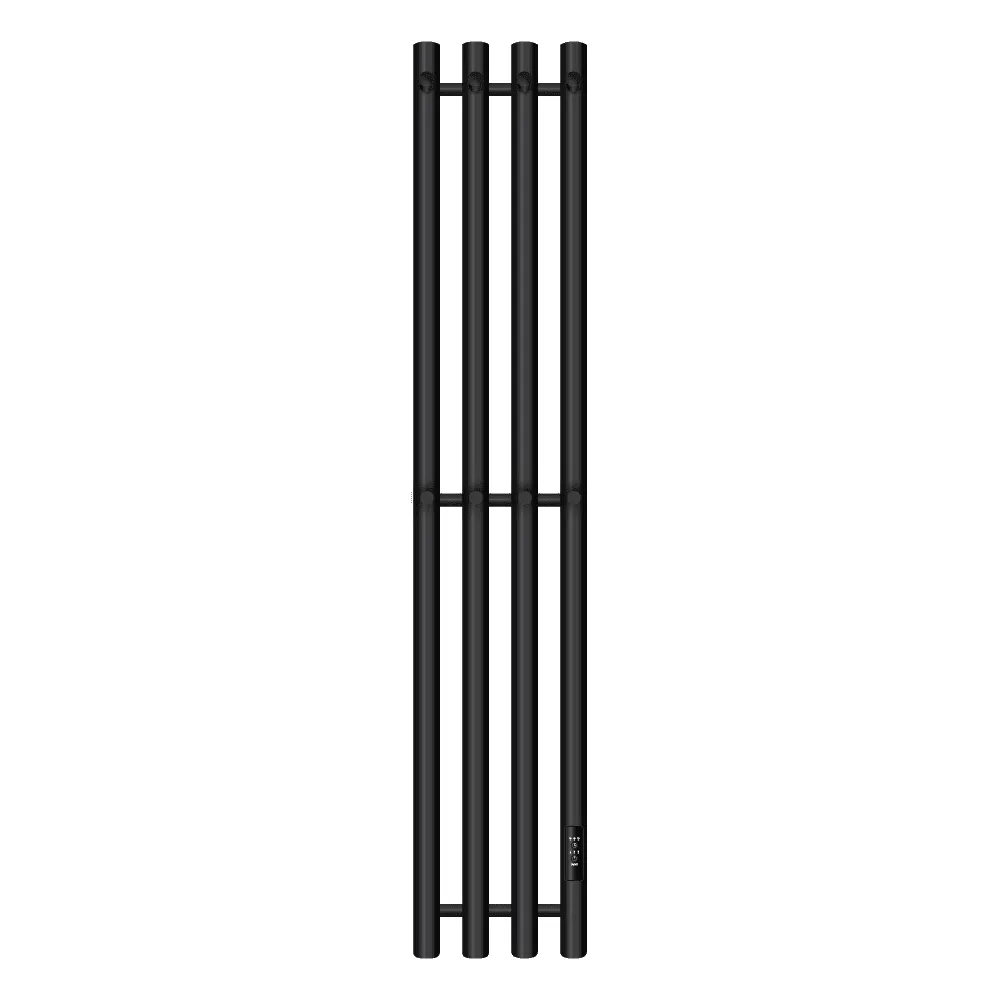 Полотенцесушитель электрический Primoclima Sol R E Black 120*18 4