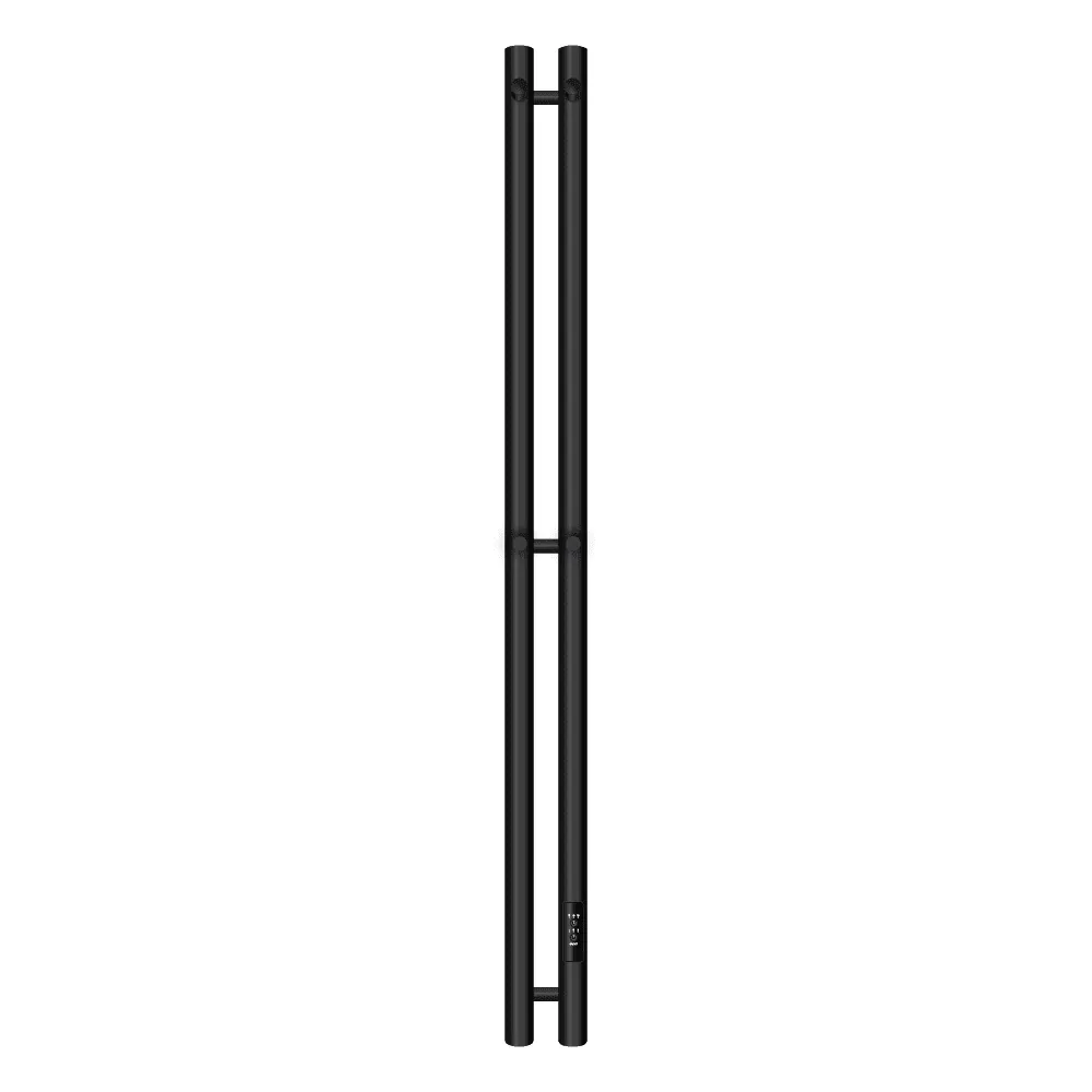 Полотенцесушитель электрический Primoclima Sol R E Black 120*6 2