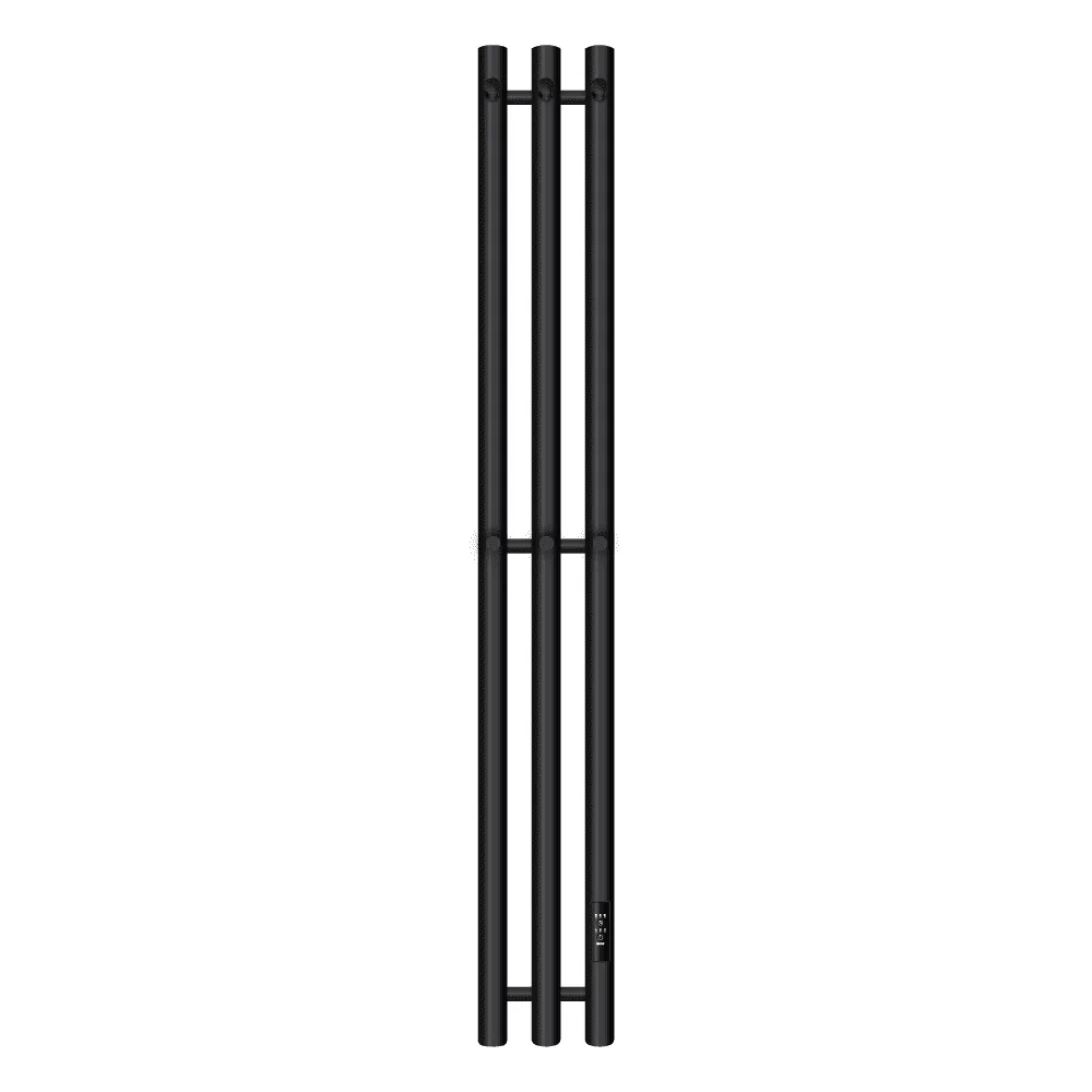 Полотенцесушитель электрический Primoclima Sol R E Black 120*12 3