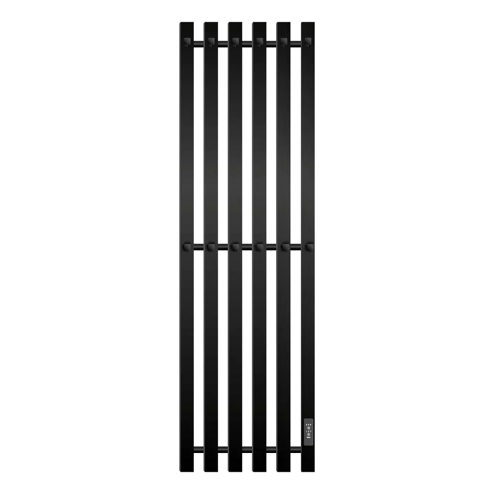 Полотенцесушитель электрический Primoclima Sol Q E Black 120*30 6