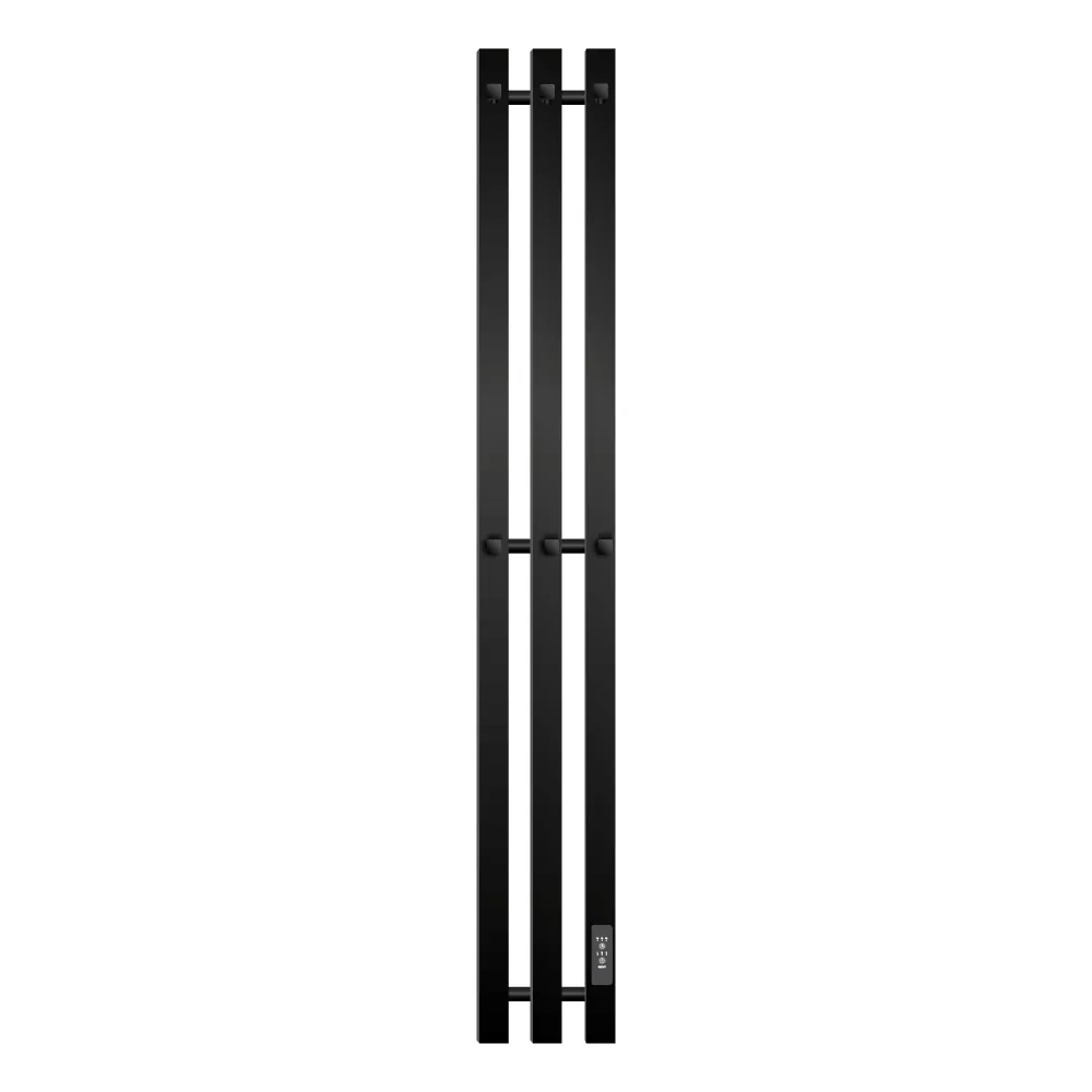 Полотенцесушитель электрический Primoclima Sol Q E Black 120*12 3