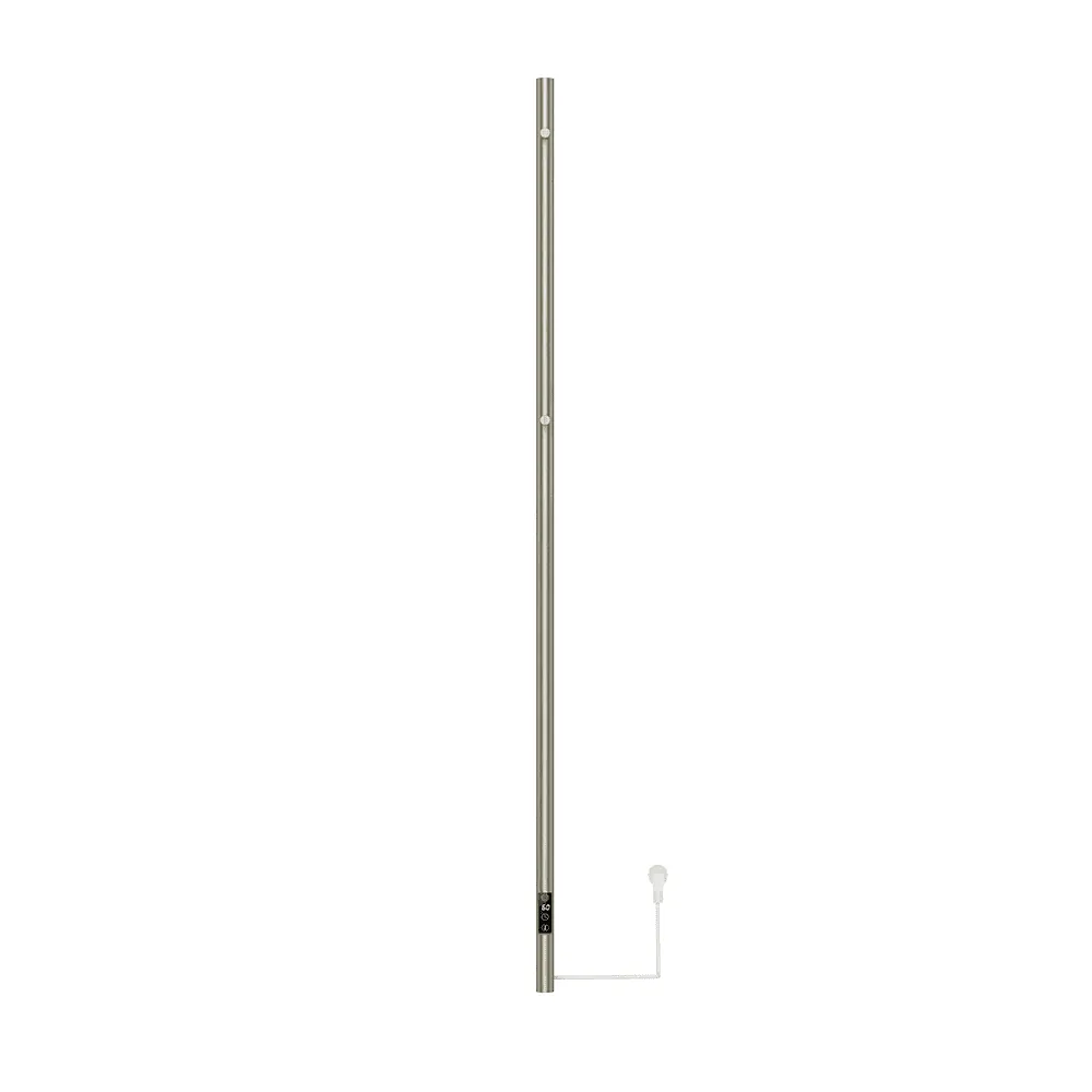 Полотенцесушитель электрический Primoclima STICK 1600, 1 трубка 150W, никель матовый