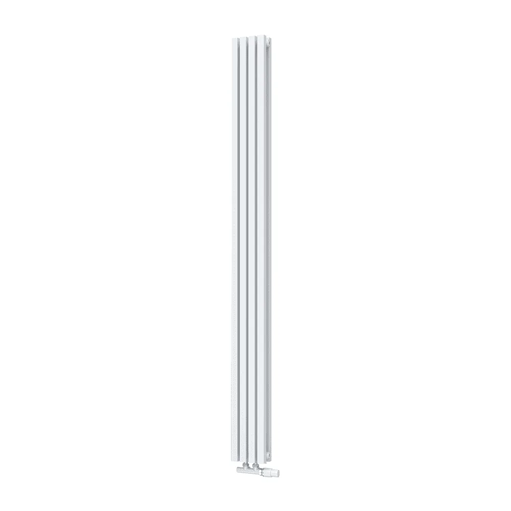 Радиатор КЗТО QUADRUM 30 V 2- 1750-4 UT RAL1T104S9016 (белый муар)