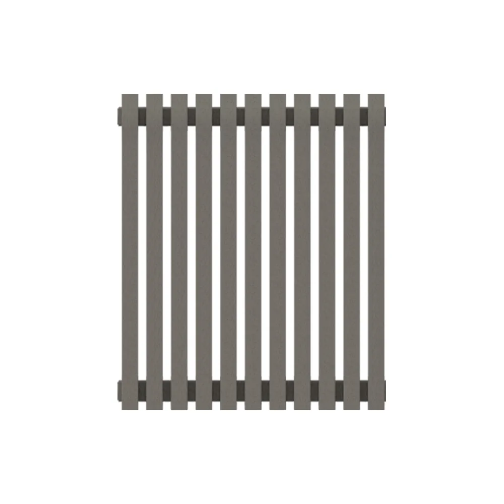 Радиатор КЗТО QUADRUM 30 V 1 2000-14 Серый светлый металлик муар