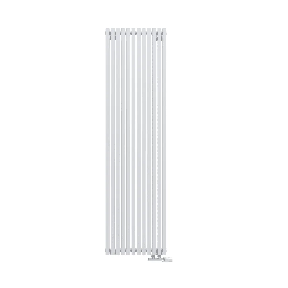 Радиатор КЗТО QUADRUM 30 V 1- 1750-12 RT RAL1T104S9016 (белый муар)
