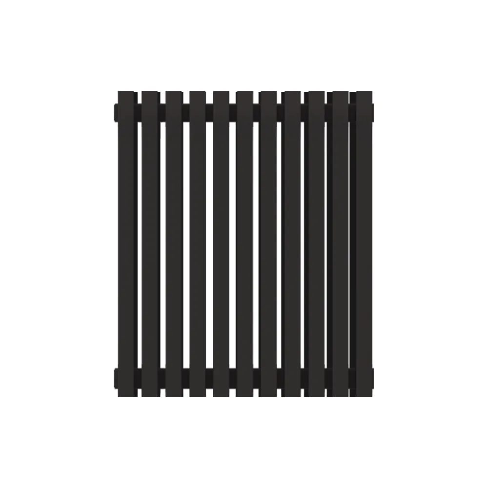 Радиатор КЗТО QUADRUM 30 V 2 1500-10 Чёрный матовый муар