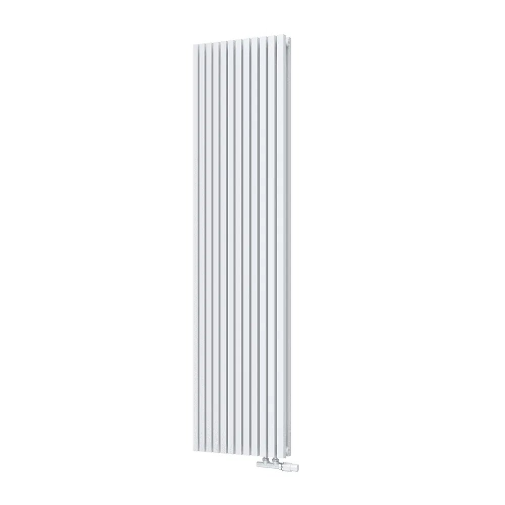 Радиатор КЗТО QUADRUM 30 V 2- 1750-12 UT RAL1T104S9016 (белый муар)