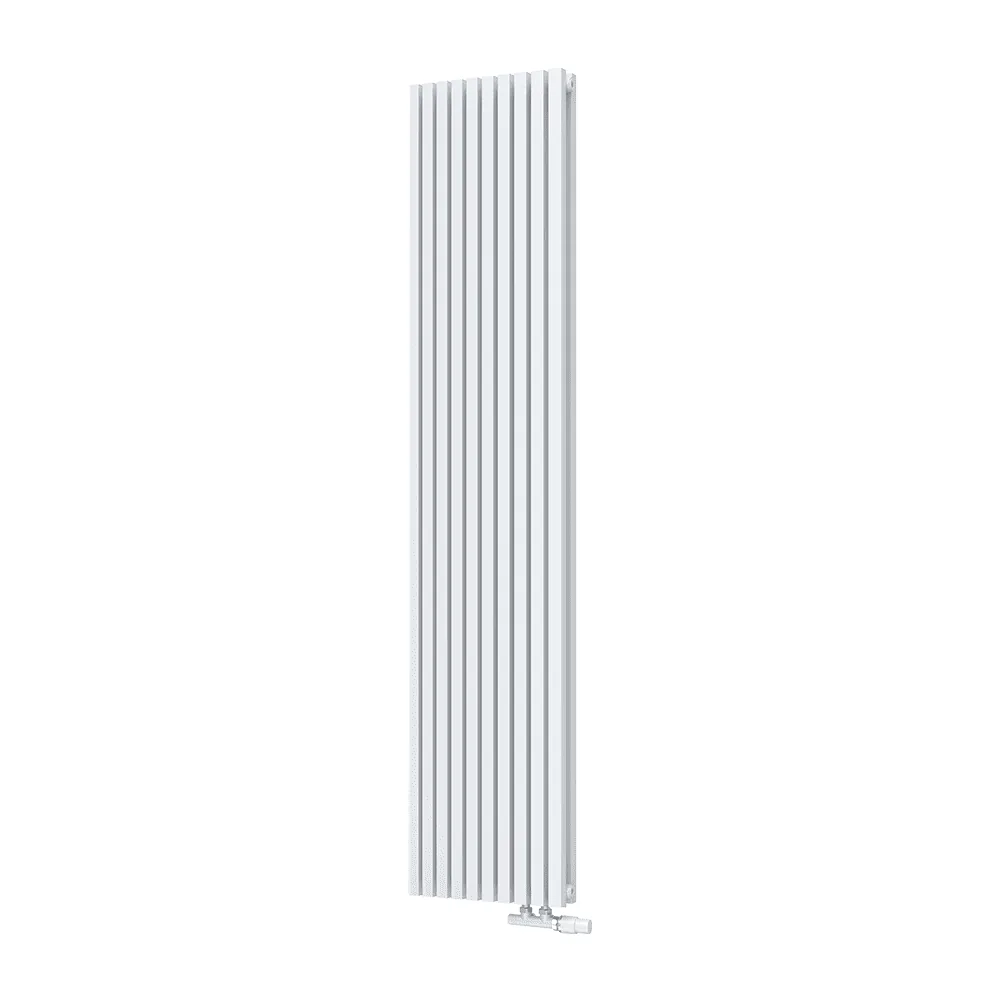 Радиатор КЗТО QUADRUM 30 V 2- 1750-10 UT RAL1T104S9016 (белый муар)