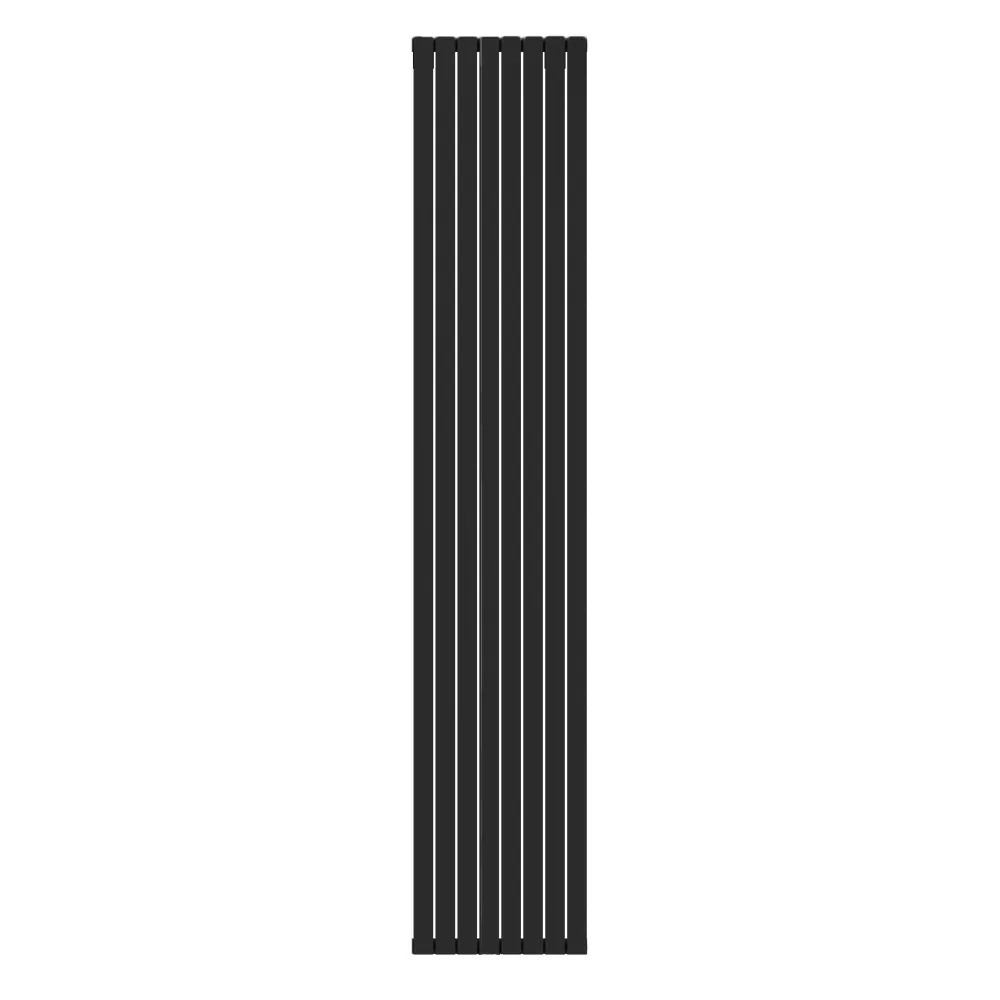 Радиатор КЗТО Соло В 1 -2000-8 RAL1T103S9005 (черный матовый муар)