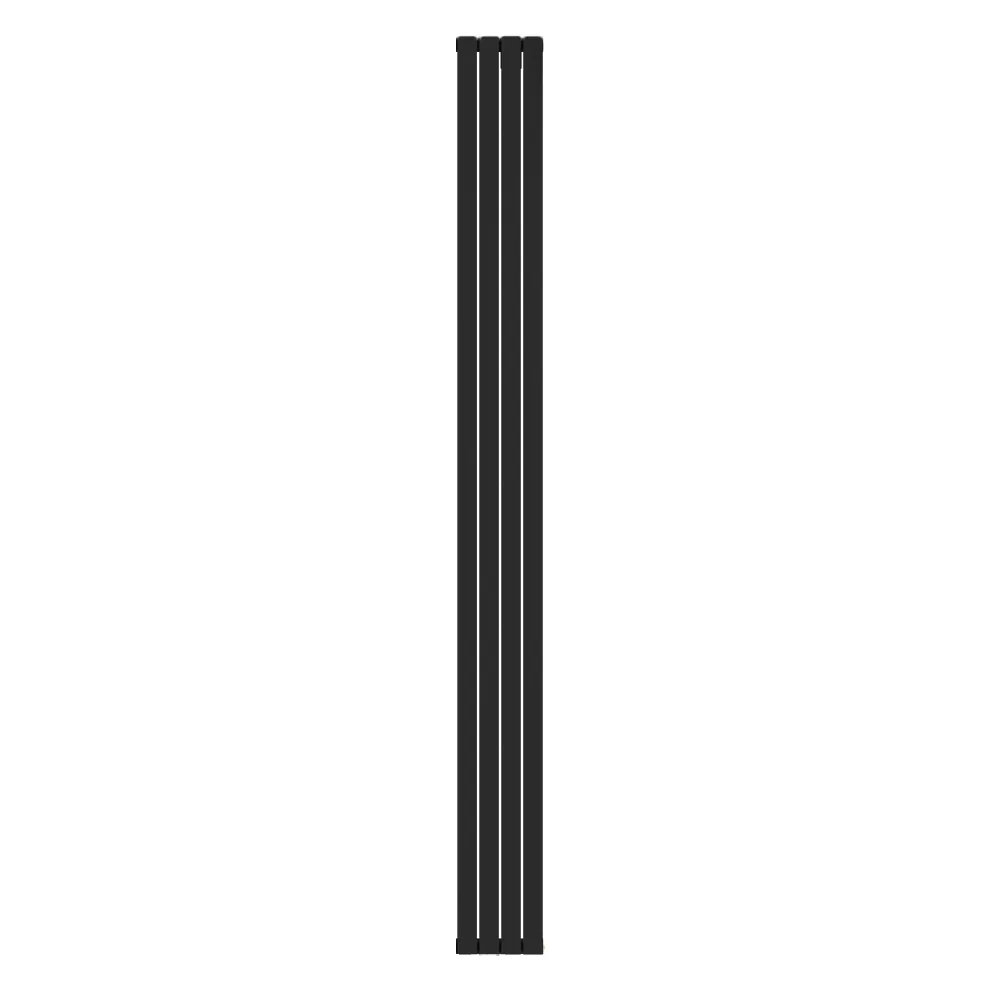 Радиатор КЗТО Соло В 1 -2000-4 RAL1T103S9005 (черный матовый муар)