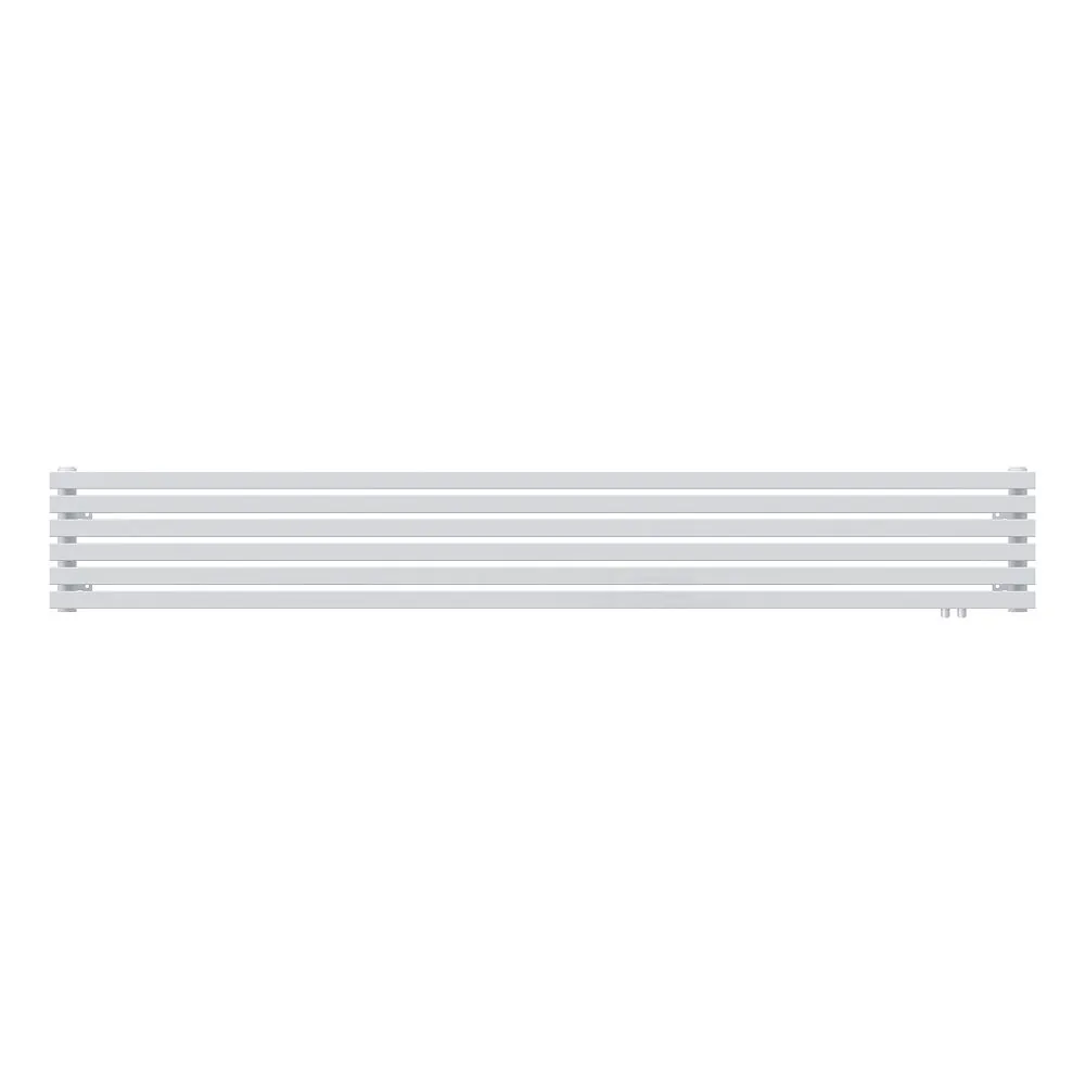 Радиатор КЗТО QUADRUM 40 Н -2000-6 R RAL1T104S9016 (белый муар)