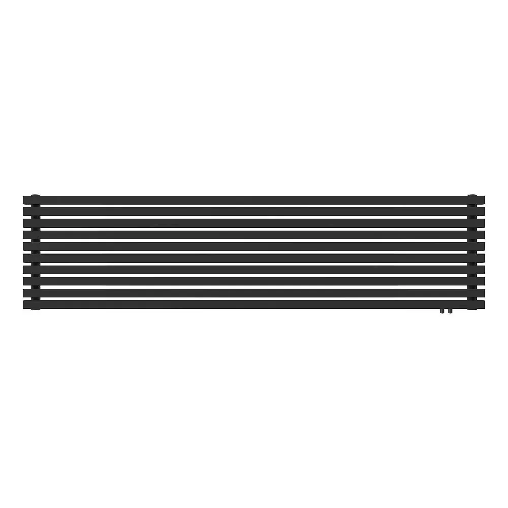Радиатор КЗТО QUADRUM 40 Н -2000-10 R RAL1T103S9005 (черный матовый муар)