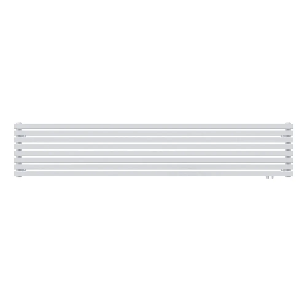 Радиатор КЗТО QUADRUM 40 Н -2000-8 R RAL1T104S9016 (белый муар)