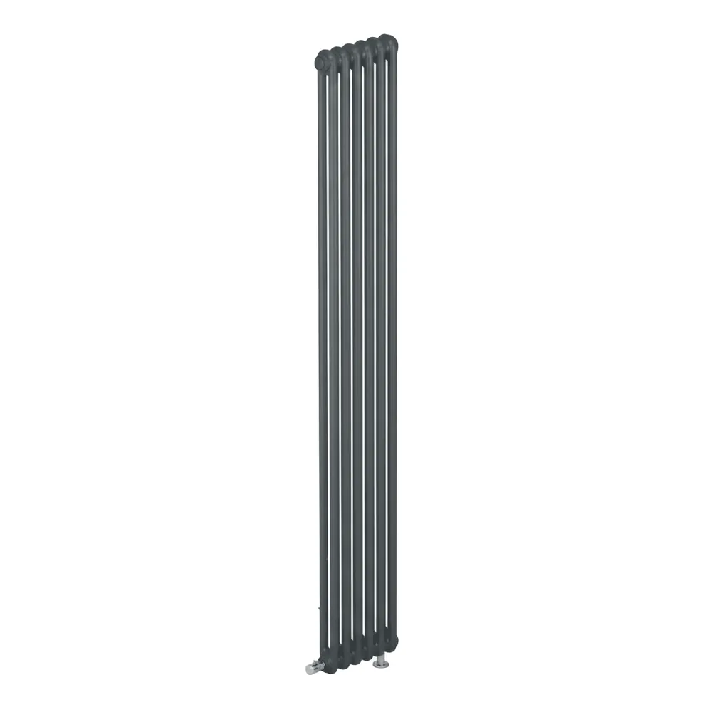 Трубчатый радиатор RIFAR TUBOG Ventil 2180 DV1 Титан 06 секц. нижнее подключение